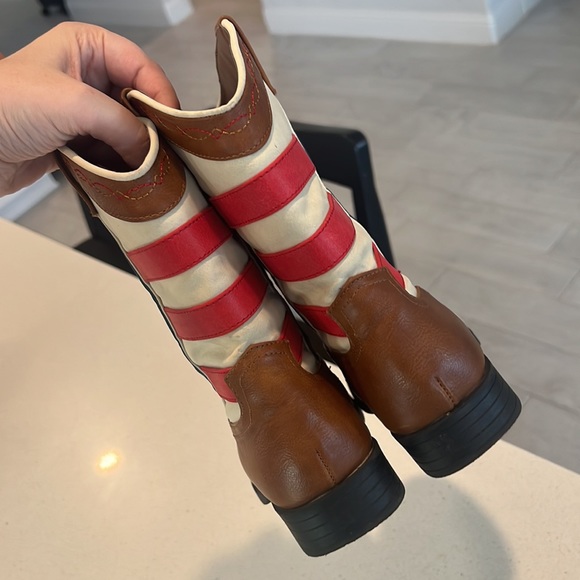 Wonder Nation America Cowgirl Boots - Girls 2 - Picture 5 of 11
